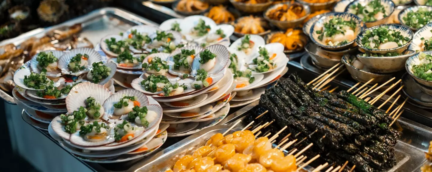 Chợ Đêm Funky Night Market - Phố đi bộ chợ đêm Grand World Phú Quốc